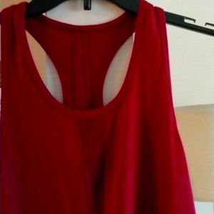 Zyia cranberry Effortless Tank - Long